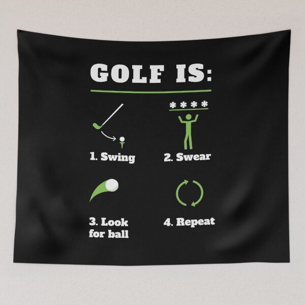 Item preview, Swing Swear Look For Ball Repeat | Funny Golf Lover Gift designed and sold by Lorenzo1328.
