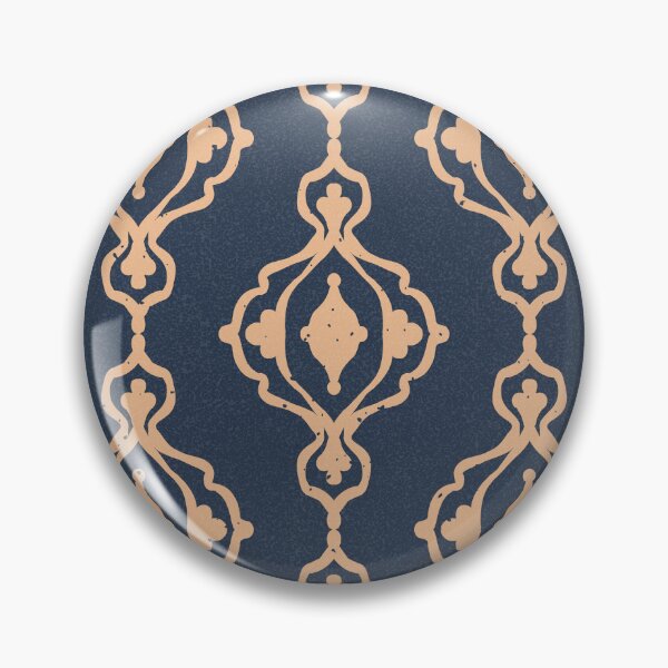 Item preview, Dacha Arabesque Pattern - Dusk + Melon designed and sold by Irene Estelle.