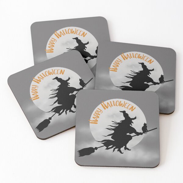 Item preview, Happy Halloween Witches Night Flight designed and sold by deni7033.