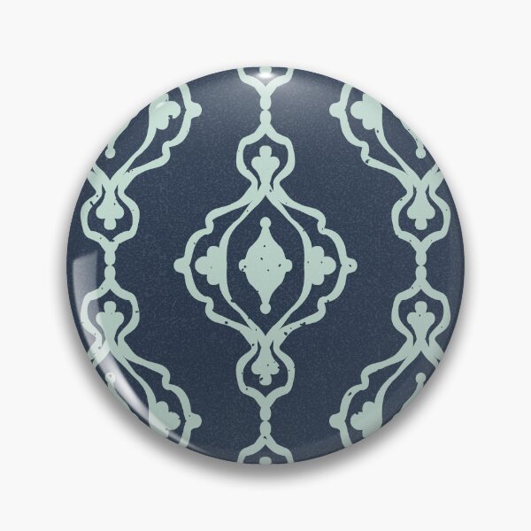 Item preview, Dacha Arabesque Pattern - Dusk + Mint designed and sold by Irene Estelle.