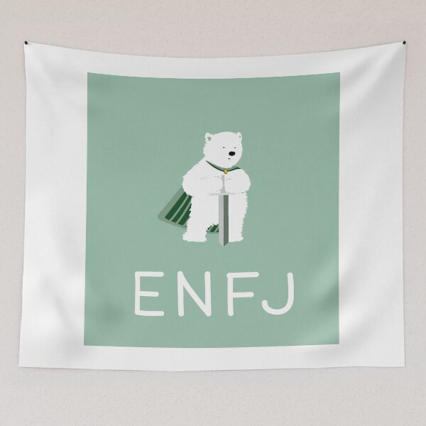 Item preview, ENTJ polar bear designed and sold by pothebear963.