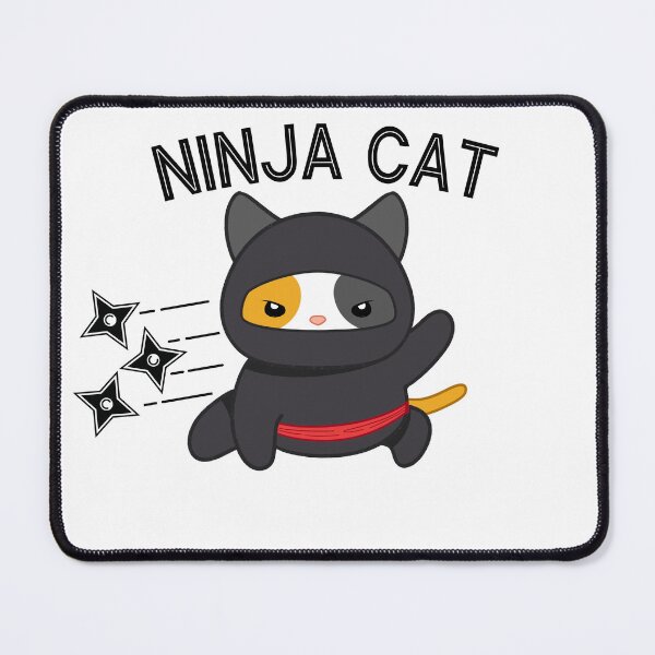 Item preview, NINJA CAT THROWING STARS designed and sold by TommyTsunami.
