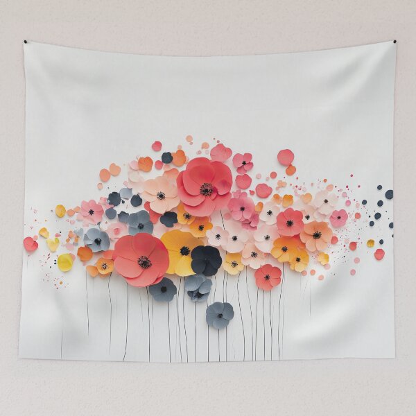 Item preview, Paper Flowers with a 3D appearance designed and sold by MaryFiore.