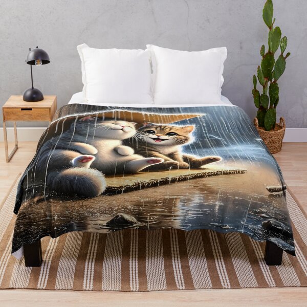 Item preview, Two Cats Laughing in the Rain designed and sold by Astralia.