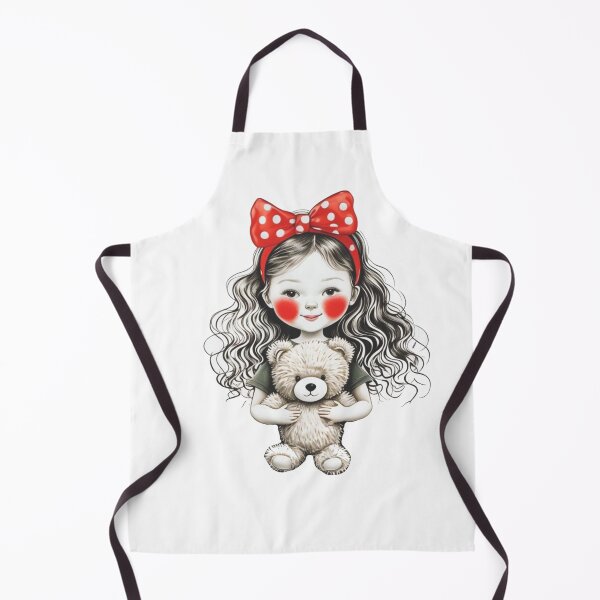 Item preview, A young beautiful girl holding Teddy bear  designed and sold by roshana3.