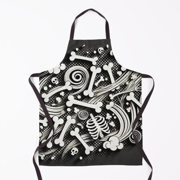Item preview, Chaotic Bones - A Spiraling Pop Art Collision designed and sold by WheelieGdArt.