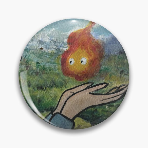 Item preview, Painting of Sophie and Calcifer designed and sold by Ryebreadart.