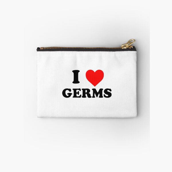 Item preview, i love germs designed and sold by wordswithfonts.