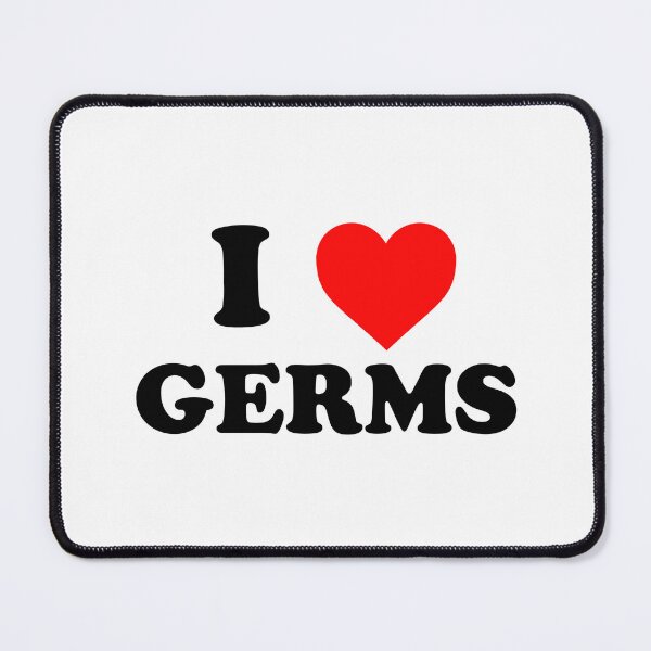 Item preview, i love germs designed and sold by wordswithfonts.