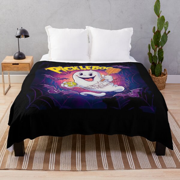 Item preview, Pickleboo Spooky Ghost Pickleball Halloween designed and sold by Smix Pixels.