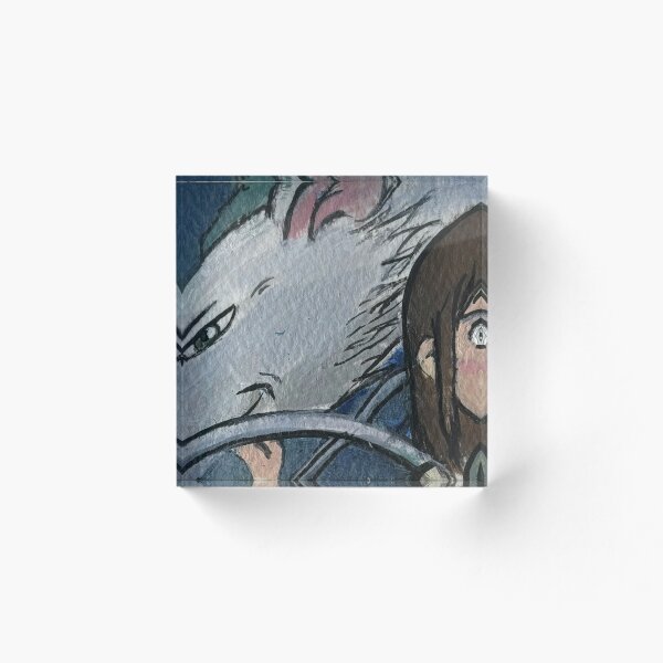 Aperçu de l'œuvre Peinture de Chihiro et Haku créée et vendue par Ryebreadart.