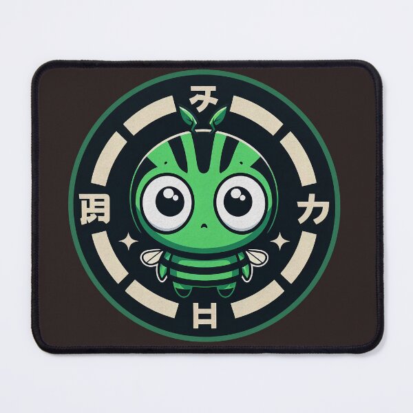 Item preview, Kawaii Green Alien Bee | Japanese Sci-Fi Creature Art designed and sold by GALUMARKET.