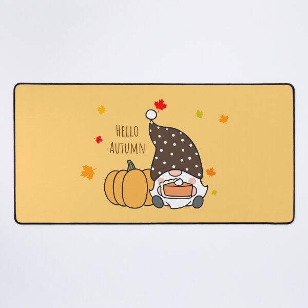 Item preview, "Kawaii Gnome Welcoming Autumn - Cute Fall Vibes" designed and sold by artworkathome.