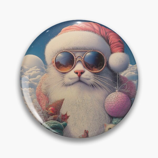 Item preview, A Santa Cat designed and sold by tamtana.