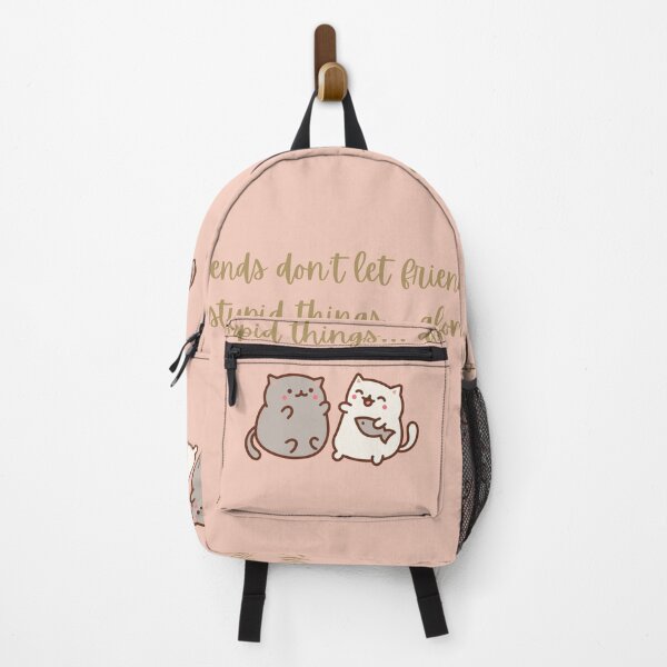 Item preview, Friends Don't Let Friends Do Stupid Things Alone - Cat Design designed and sold by Hummy-studio.