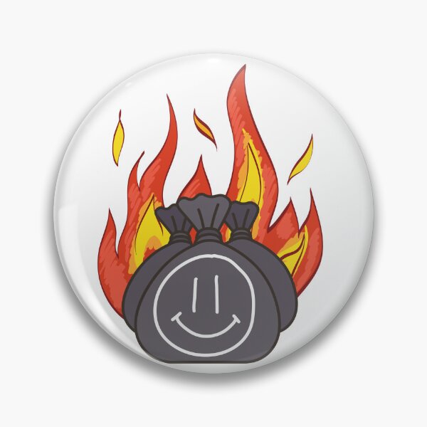 Item preview, Smiling Garbage Fire designed and sold by W1nt3rs.