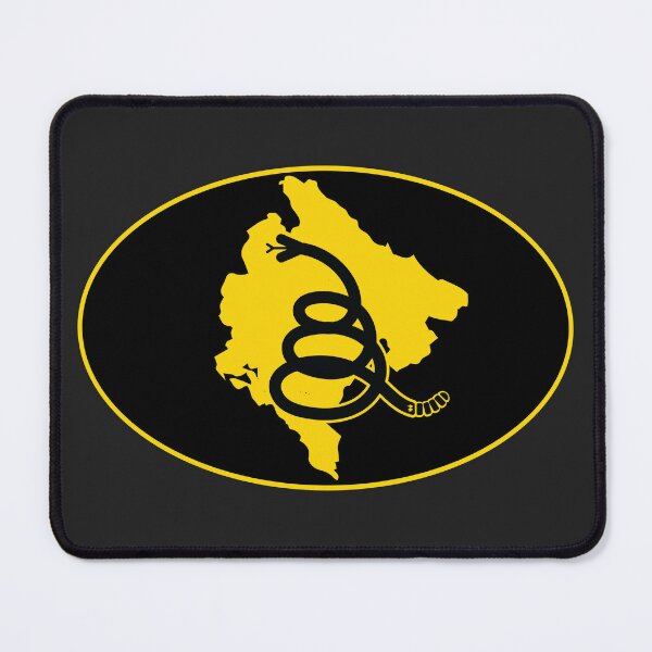Item preview, MONTENEGRO - Freedom Is The Superpower - Modern Gadsden Snake Flag - Dont Tread On Me design designed and sold by pelagio.