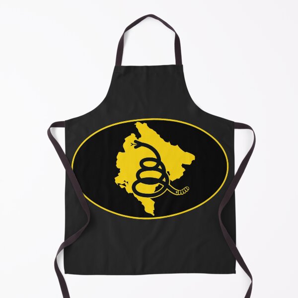 Item preview, MONTENEGRO - Freedom Is The Superpower - Modern Gadsden Snake Flag - Dont Tread On Me design designed and sold by pelagio.