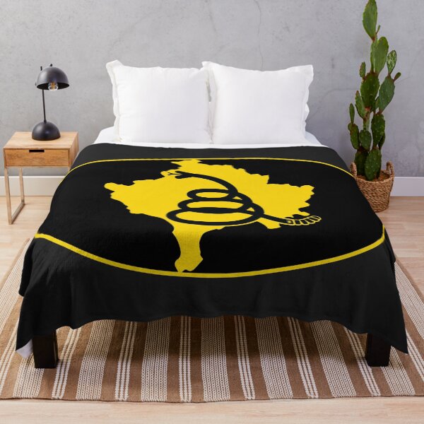Item preview, KOSOVO - Freedom Is The Superpower - Modern Gadsden Snake Flag - Dont Tread On Me design designed and sold by pelagio.