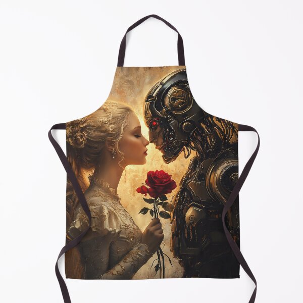 Item preview, Rococo & AI: A Kiss of Timeless Love (Blonde II) designed and sold by DeenaZoeyFusion.