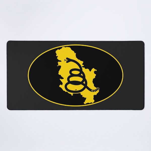 Item preview, SERBIA - Freedom Is The Superpower - Modern Gadsden Snake Flag - Dont Tread On Me design designed and sold by pelagio.