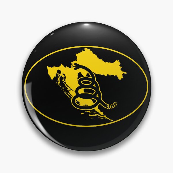 Item preview, CROATIA - Freedom Is The Superpower - Modern Gadsden Snake Flag - Dont Tread On Me design designed and sold by pelagio.