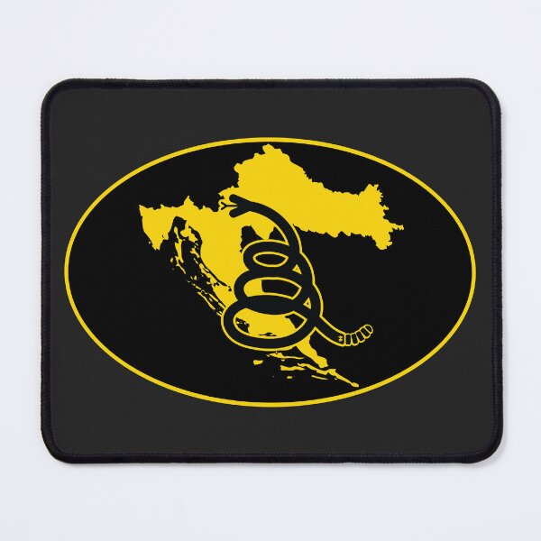Item preview, CROATIA - Freedom Is The Superpower - Modern Gadsden Snake Flag - Dont Tread On Me design designed and sold by pelagio.
