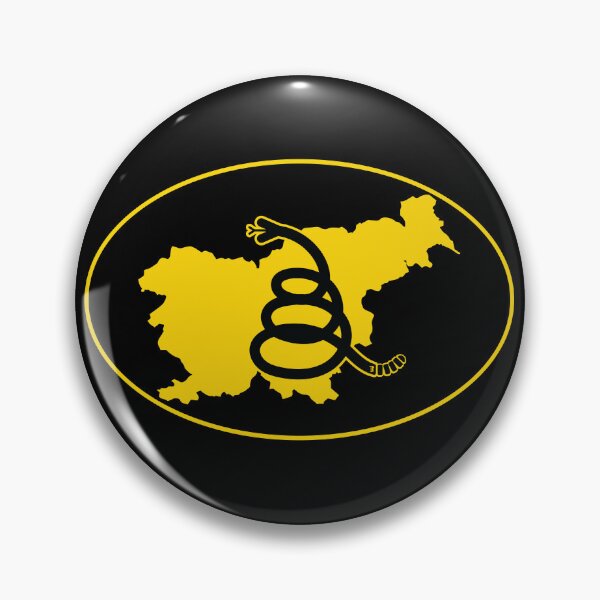 Item preview, SLOVENIA - Freedom Is The Superpower - Modern Gadsden Snake Flag - Dont Tread On Me design designed and sold by pelagio.