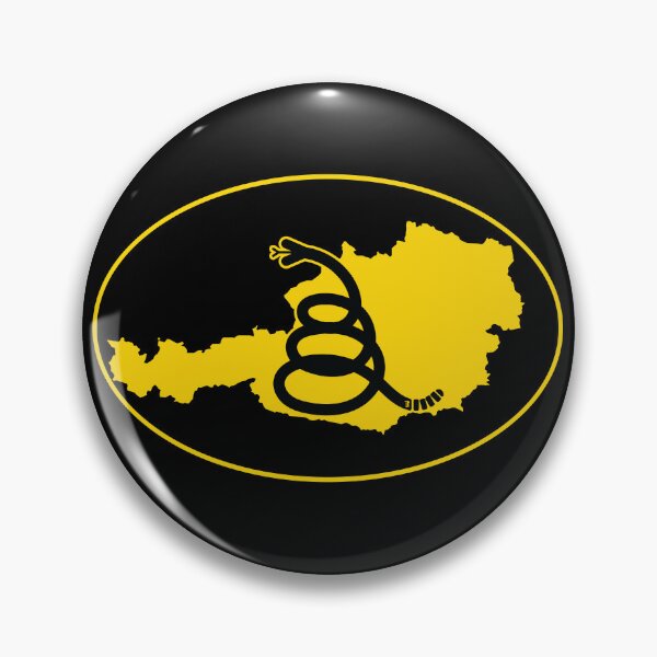 Item preview, AUSTRIA - Freedom Is The Superpower - Modern Gadsden Snake Flag - Dont Tread On Me design designed and sold by pelagio.