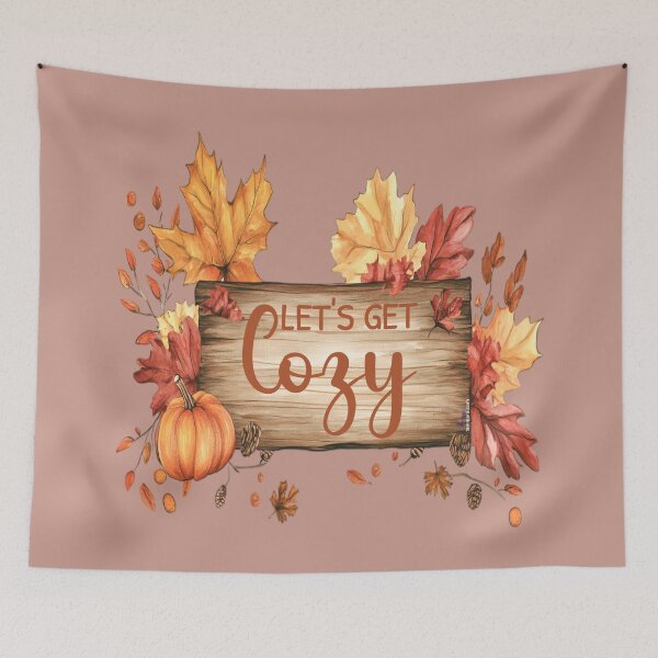 Item preview, Let's Get Cozy | Autumn | Fall | Comfy Graphic | Calmness collection designed and sold by Made by Tamar.