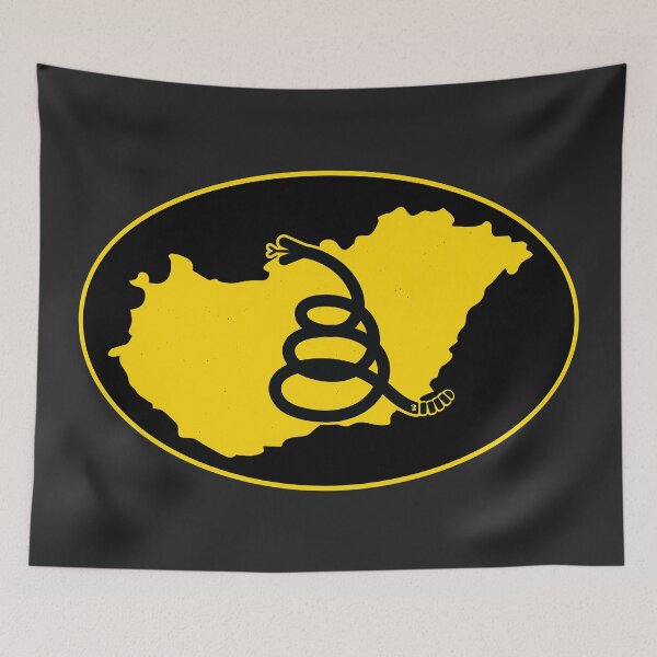Item preview, HUNGARY - Freedom Is The Superpower - Modern Gadsden Snake Flag - Dont Tread On Me design designed and sold by pelagio.