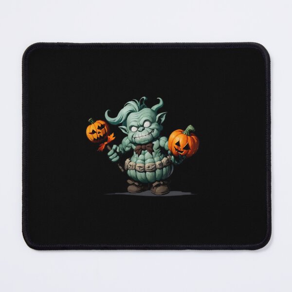 Item preview, Pumpkin Mischief Troll designed and sold by WitMeme.
