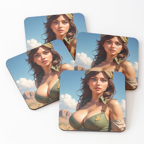 Item preview, Cute Classic Military Pinup Girl designed and sold by TheArtOfPat.