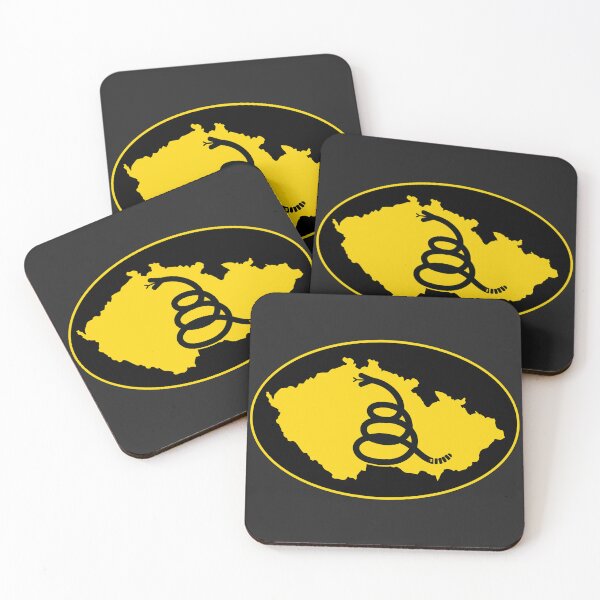 Item preview, CZECHIA - Freedom Is The Superpower - Modern Gadsden Snake Flag - Dont Tread On Me design designed and sold by pelagio.