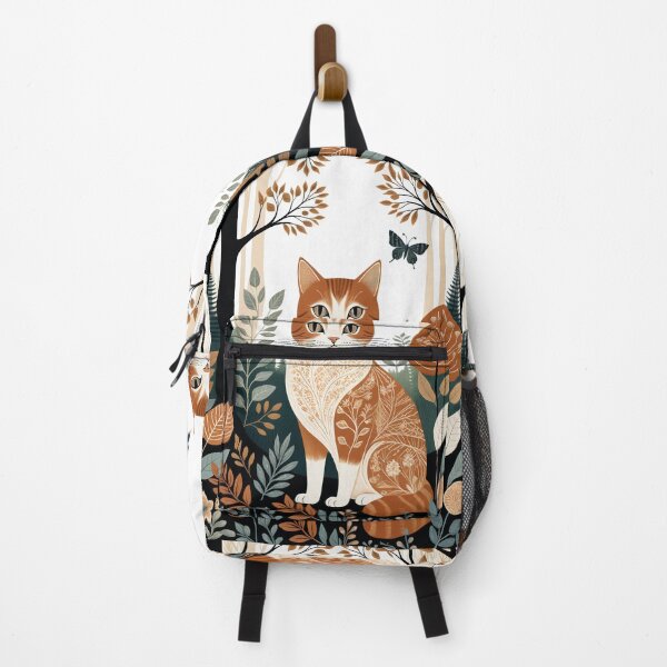 Item preview, Cat Wild Life Abstract Vintage Zentangle Art designed and sold by Witty Shirts.
