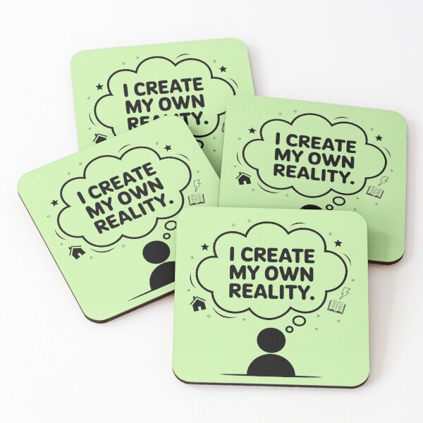 Item preview, "I Create My Own Reality" - Motivational T-Shirt designed and sold by fashionsicon.