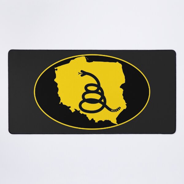Item preview, POLAND - Freedom Is The Superpower - Modern Gadsden Snake Flag - Dont Tread On Me design designed and sold by pelagio.