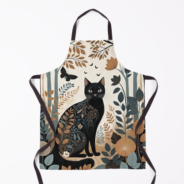 Item preview, Cat Wild Life Abstract Vintage Zentangle Art designed and sold by Witty Shirts.