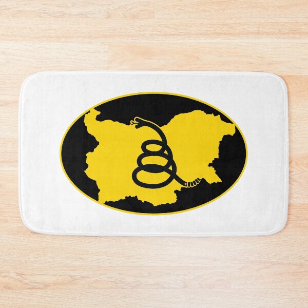 Item preview, BULGARIA - Freedom Is The Superpower - Modern Gadsden Snake Flag - Dont Tread On Me design designed and sold by pelagio.