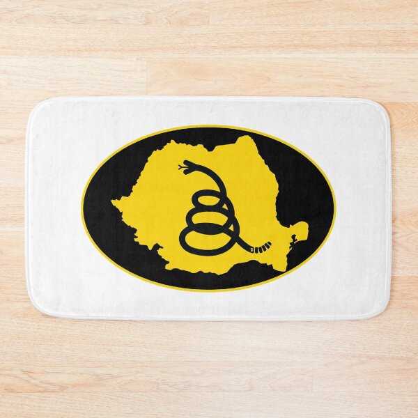 Item preview, ROMANIA - Freedom Is The Superpower - Modern Gadsden Snake Flag - Dont Tread On Me design designed and sold by pelagio.
