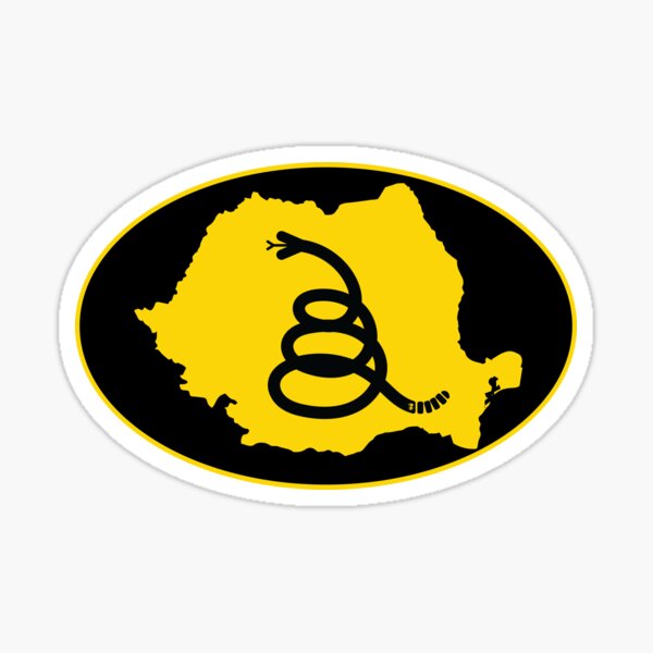 Item preview, ROMANIA - Freedom Is The Superpower - Modern Gadsden Snake Flag - Dont Tread On Me design designed and sold by pelagio.