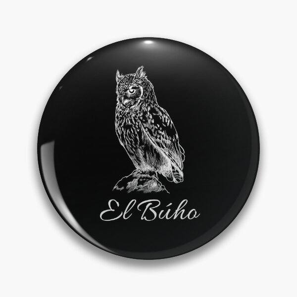Item preview, Spanish Word Owl - El Búho designed and sold by ColorfulPrints.