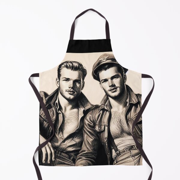 Item preview, 1940 Biker Boys Gay Pride Graphic Design designed and sold by ItsAKinkThing.