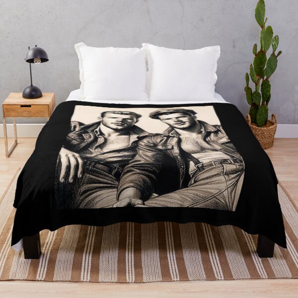 Item preview, 1940 Biker Boys Gay Pride Graphic Design designed and sold by ItsAKinkThing.