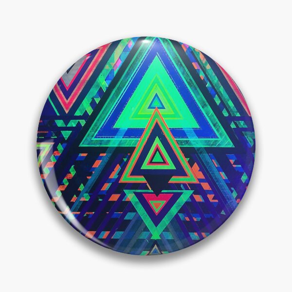 Item preview, Ultraviolet light reactive psychedelic triangles  designed and sold by Jason  Balaam.