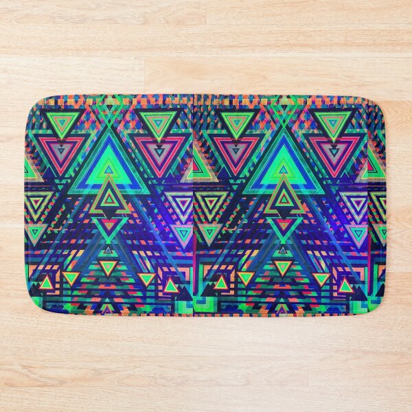 Item preview, Ultraviolet light reactive psychedelic triangles  designed and sold by Jason  Balaam.