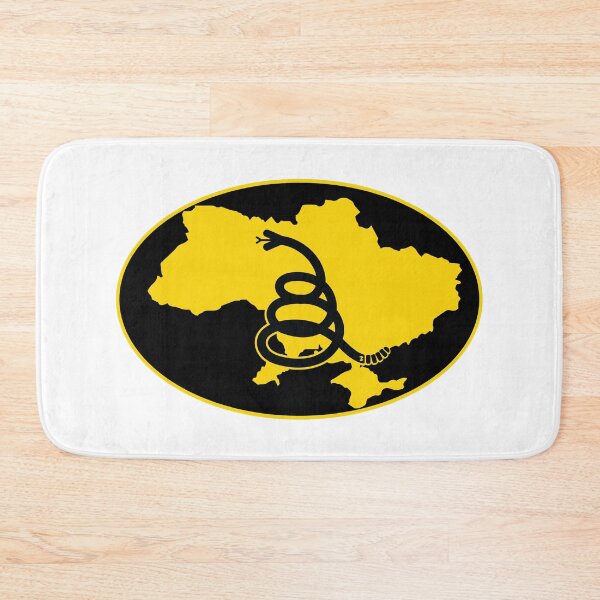 Item preview, UKRAINE - Freedom Is The Superpower - Modern Gadsden Snake Flag - Dont Tread On Me design designed and sold by pelagio.