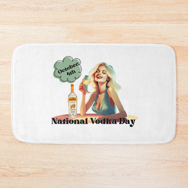 Item preview, October 4th: National Vodka Day designed and sold by critter-cuddle.