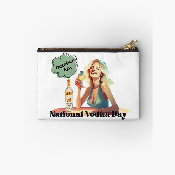 Item preview, October 4th: National Vodka Day designed and sold by critter-cuddle.