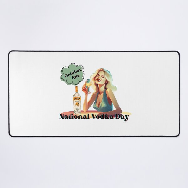 Item preview, October 4th: National Vodka Day designed and sold by critter-cuddle.